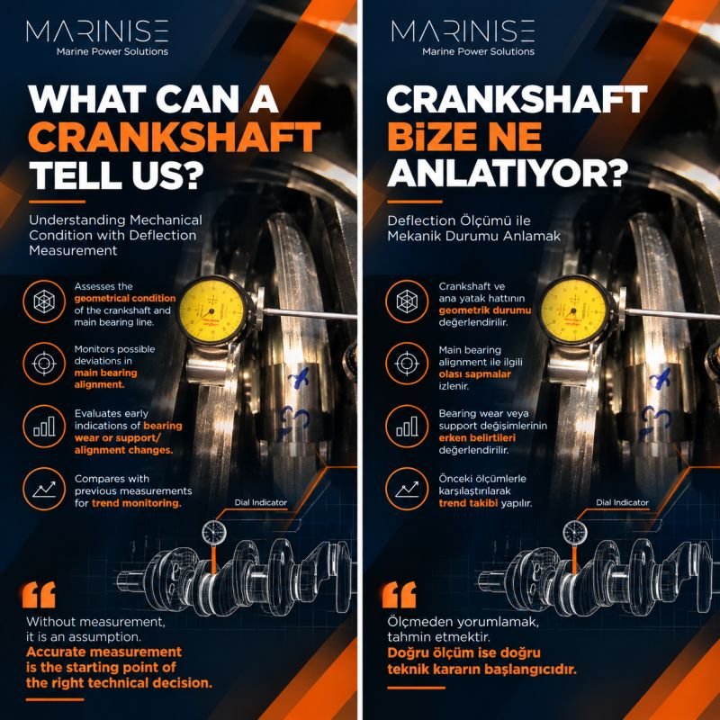 Krank Mili Sehim Ölçümü (Crankshaft Web Deflection)